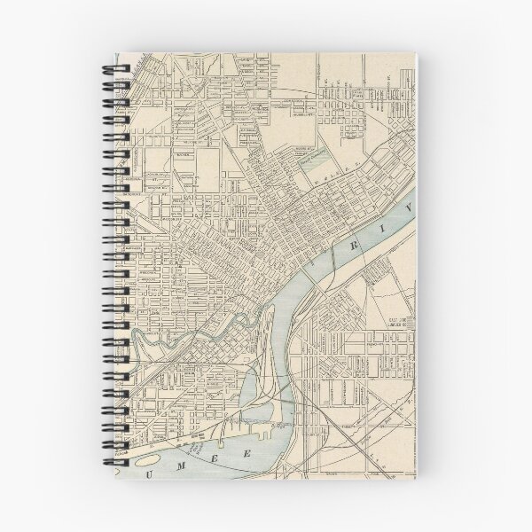 Item preview, Vintage Map of Toledo Ohio (1901) designed and sold by BravuraMedia.