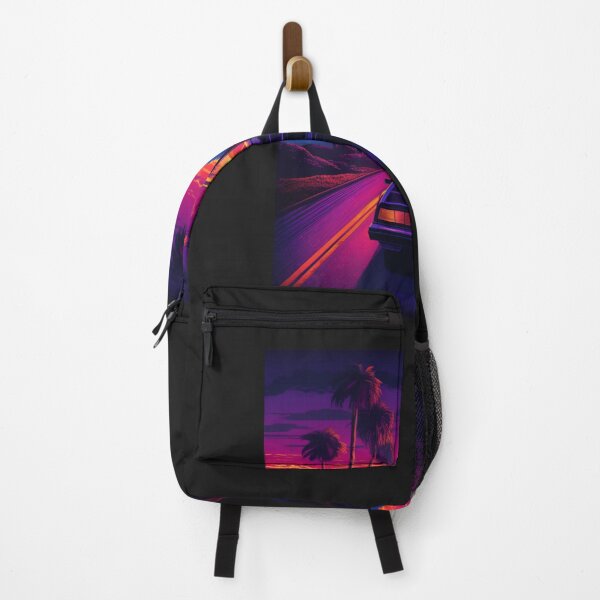 Item preview, Synthwave Sunset Drive Poster Classic T-Shirt designed and sold by JohanneMertens.