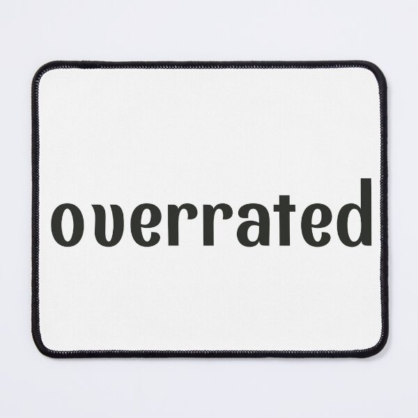 Item preview, overrated designed and sold by mancikart.