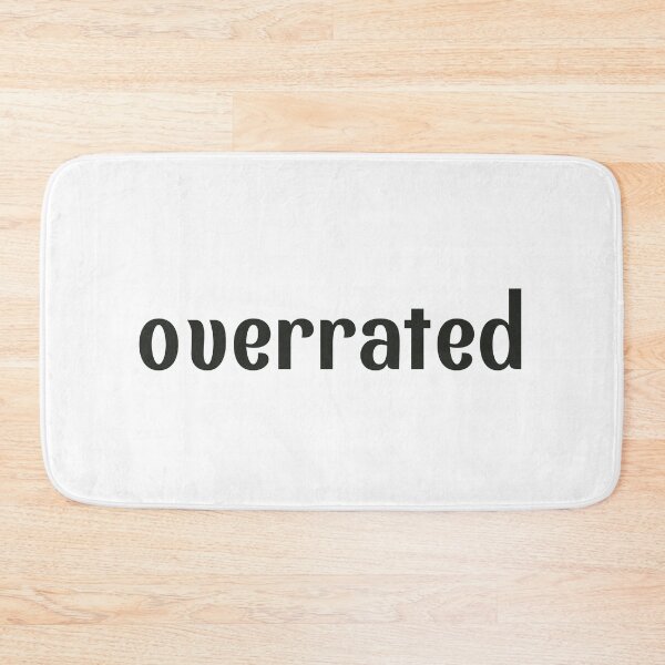 Item preview, overrated designed and sold by mancikart.