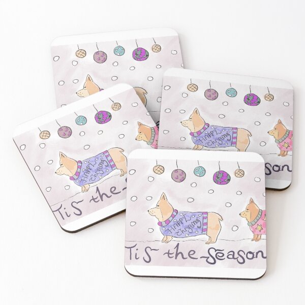 Item preview, Christmas Corgis designed and sold by Gemma Creegan.