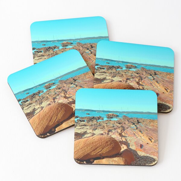Item preview, Rock formations in Quarantine Bay, Eden, NSW designed and sold by Kirsten Covington.