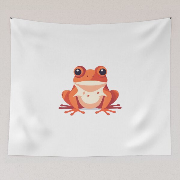 Item preview, The Jolly Orange Frog designed and sold by ZappyP.