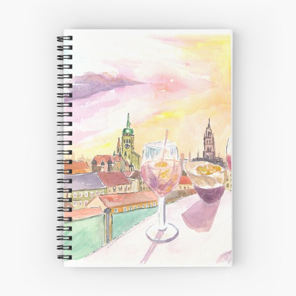 Item preview, Munich Sundowner with Rooftop Vibes and Skyline View designed and sold by artshop77.