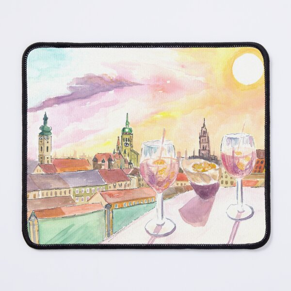 Item preview, Munich Sundowner with Rooftop Vibes and Skyline View designed and sold by artshop77.