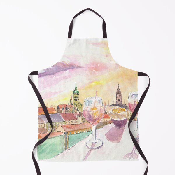 Item preview, Munich Sundowner with Rooftop Vibes and Skyline View designed and sold by artshop77.