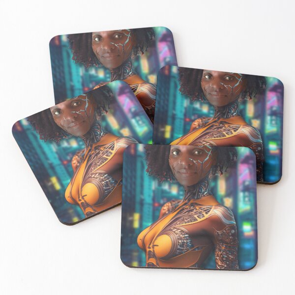 Item preview, African Space Girl; Kenya; Science Fiction; designed and sold by Mona-Leilah.