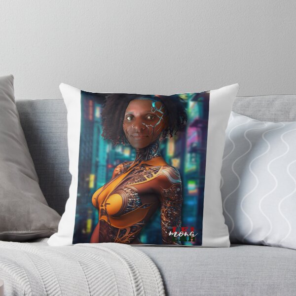 Item preview, African Space Girl; Kenya; Science Fiction; designed and sold by Mona-Leilah.