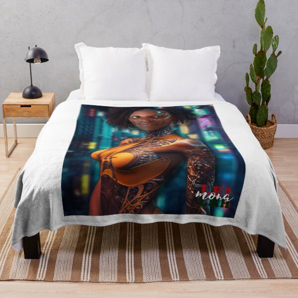 Item preview, African Space Girl; Kenya; Science Fiction; designed and sold by Mona-Leilah.