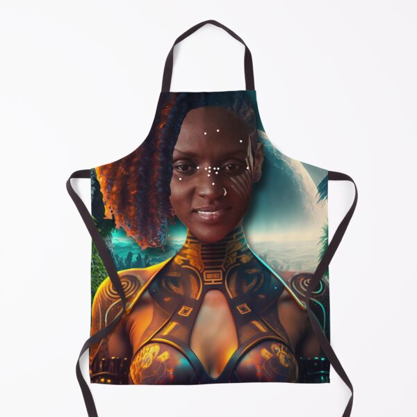 Item preview, African Space Girl; Kenya; Science Fiction; designed and sold by Mona-Leilah.