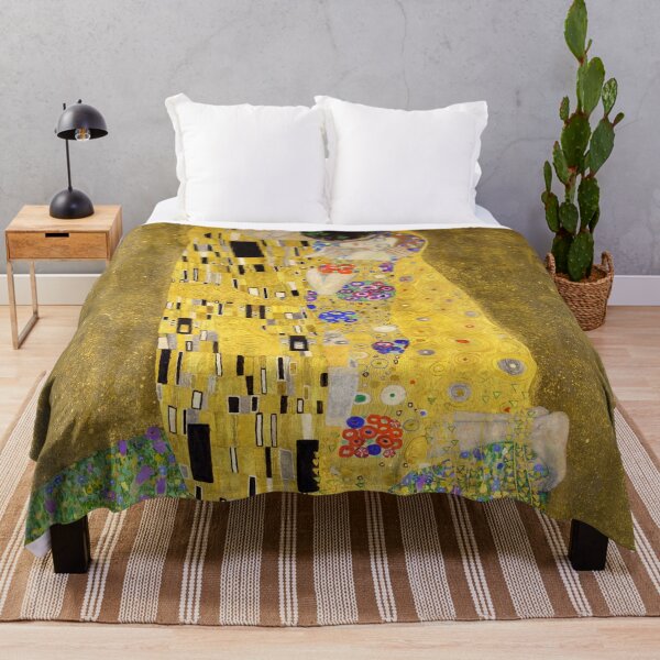 Item preview, Gustav Klimt's The Kiss - Iconic Art Print for Lovers designed and sold by Under-TheTable.