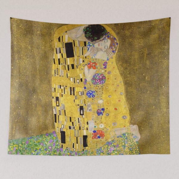 Item preview, Gustav Klimt's The Kiss - Iconic Art Print for Lovers designed and sold by Under-TheTable.