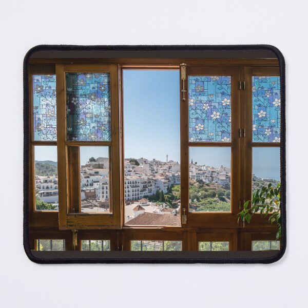 Item preview, A View of Frigiliana, Spain through the window designed and sold by JoSowden.