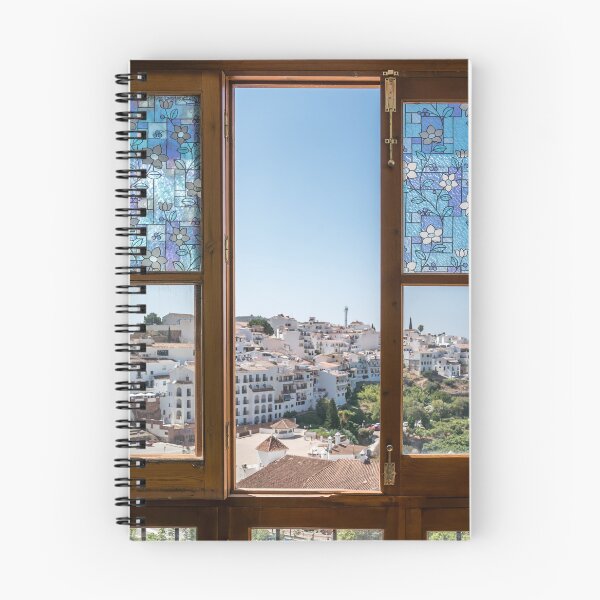 Item preview, A View of Frigiliana, Spain through the window designed and sold by JoSowden.