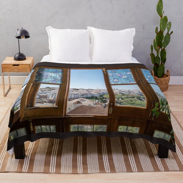 Item preview, A View of Frigiliana, Spain through the window designed and sold by JoSowden.