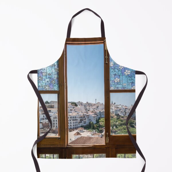 Item preview, A View of Frigiliana, Spain through the window designed and sold by JoSowden.