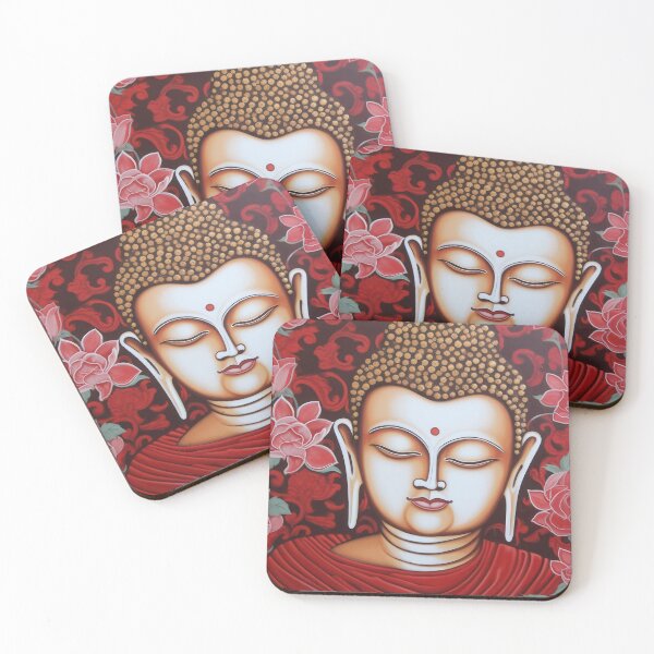 Item preview, Floral Buddha designed and sold by bharuarts.