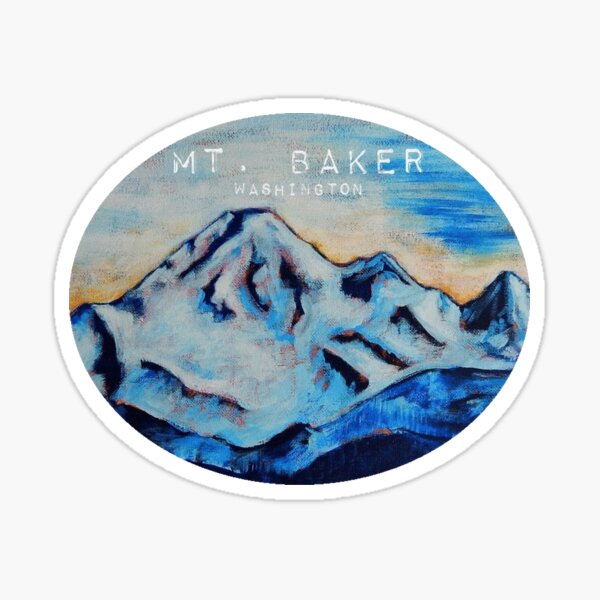 Mt. Baker Washington Sticker