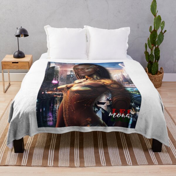 Item preview, African Space Girl; Kenya; Science Fiction; designed and sold by Mona-Leilah.