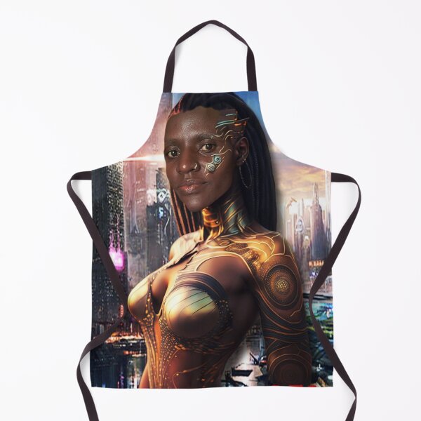 Item preview, African Space Girl; Kenya; Science Fiction; designed and sold by Mona-Leilah.