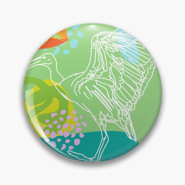 Aperçu de l'œuvre Ibis d'été créée et vendue par Pindigo Designs.