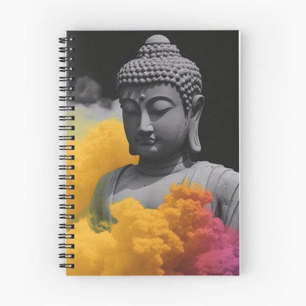 Item preview, Celestial COLORFUL BUDDHA designed and sold by bharuarts.