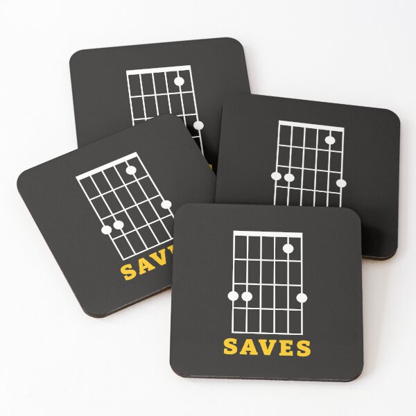 Item preview, Gsus (Jesus) Saves Guitar Chord designed and sold by guvnaguitars.