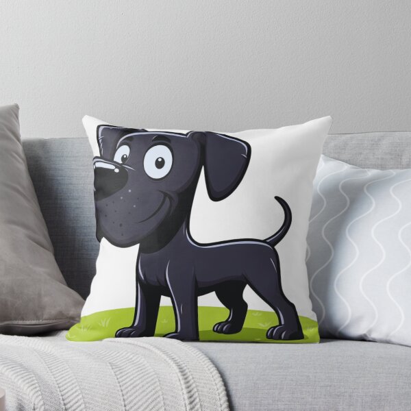 Item preview, Funny Black Great Dane designed and sold by IguaranDesign.