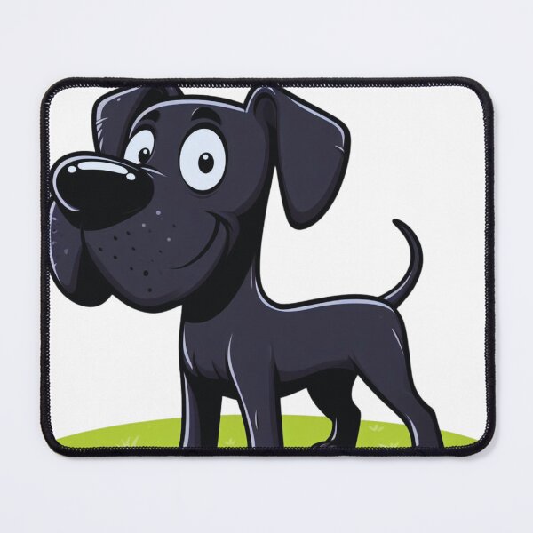 Item preview, Funny Black Great Dane designed and sold by IguaranDesign.