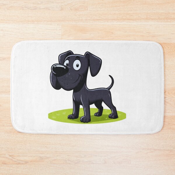 Item preview, Funny Black Great Dane designed and sold by IguaranDesign.