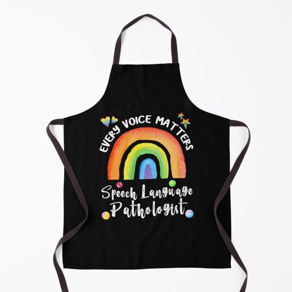Item preview, Speech Language Pathologist Watercolor Rainbow Graphic Design designed and sold by Luckydesign1975.