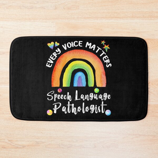 Item preview, Speech Language Pathologist Watercolor Rainbow Graphic Design designed and sold by Luckydesign1975.