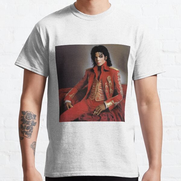  Michael Jackson Men's Thriller Pose Slim Fit T-Shirt Black :  Clothing, Shoes & Jewelry