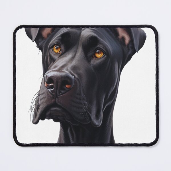 Item preview, Black Great Dane - Dog designed and sold by IguaranDesign.