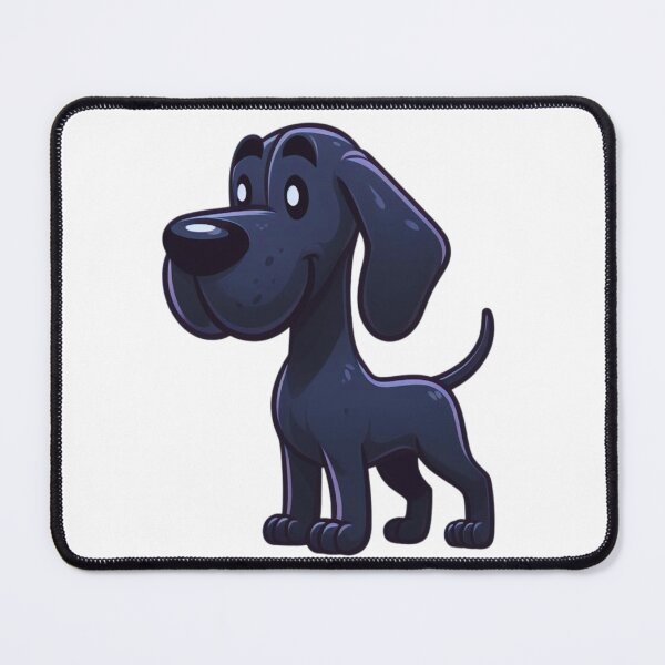 Item preview, Cute Black Great Dane designed and sold by IguaranDesign.