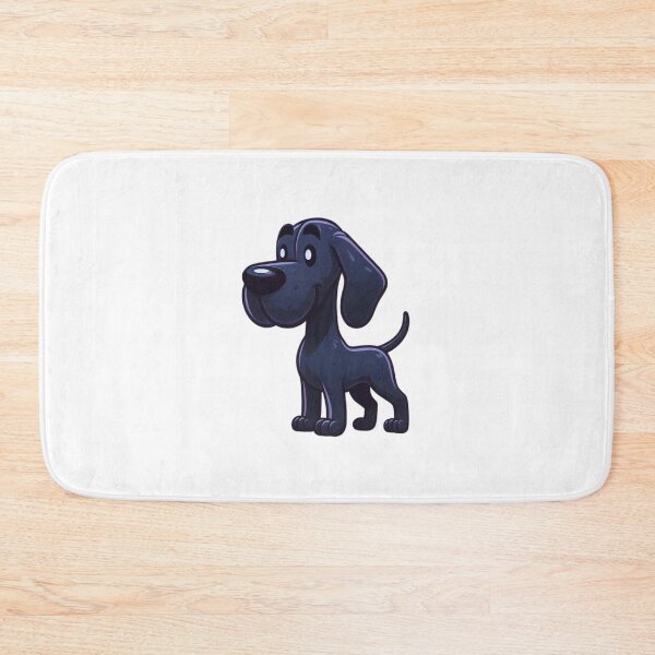 Item preview, Cute Black Great Dane designed and sold by IguaranDesign.