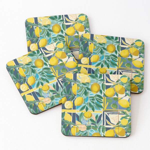 Item preview, Lemon Drifts: Cascading Colors designed and sold by 21 Dragonflies.