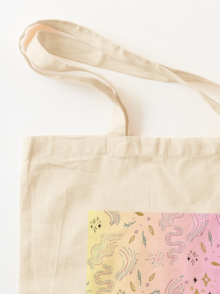 Pastel Wave Tote Bag