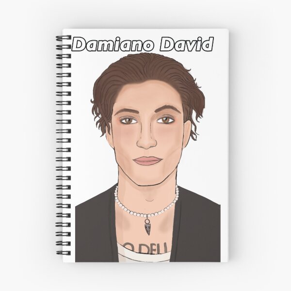 Item preview, Måneskin- Damiano David with title designed and sold by IrisMadrigal.
