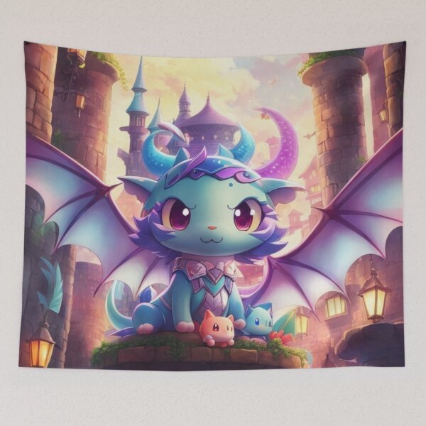 Item preview, 013 Cute Chibi Dragon designed and sold by Alexis Art Collection.