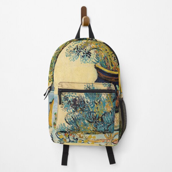 Artikelvorschau, Stillleben-Gemälde von Vincent van Gogh, auf Ihren: Rucksäcken, Handy-Geldbörsen, Schürzen, Uhren, Kordelzugtaschen, Tassen, Haustier-Bandanas, Schals, Katzenmatten, Hundematten, Bettdecken entworfen und verkauft von Suzana Djordjevic.