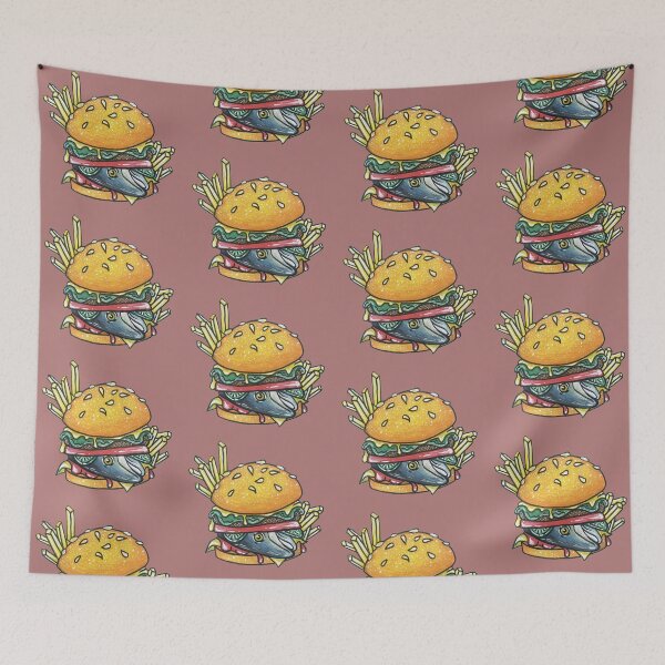 Item preview, Fish burger designed and sold by ReelDesigns.