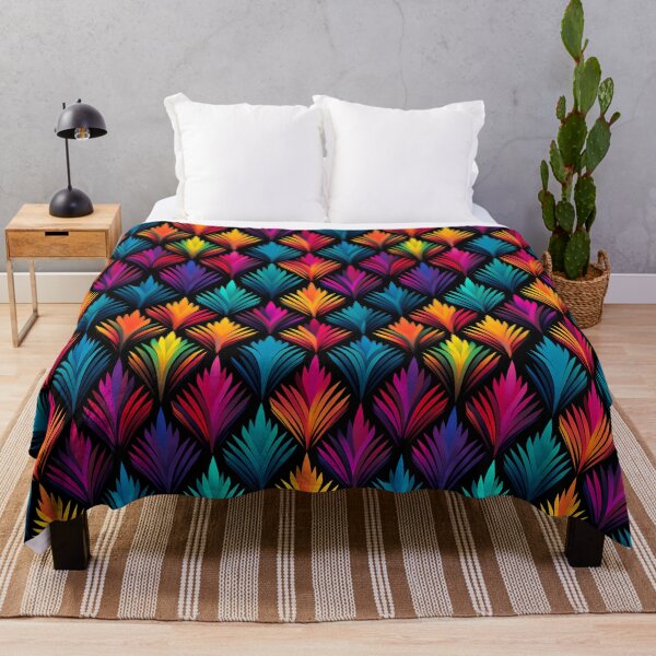 Item preview, Kaleidoscope of Vibrant Blooms designed and sold by 89BLACK.