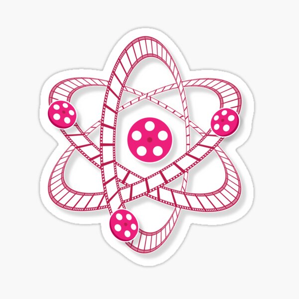 TRIFI Film Festival atomic reel logo Sticker