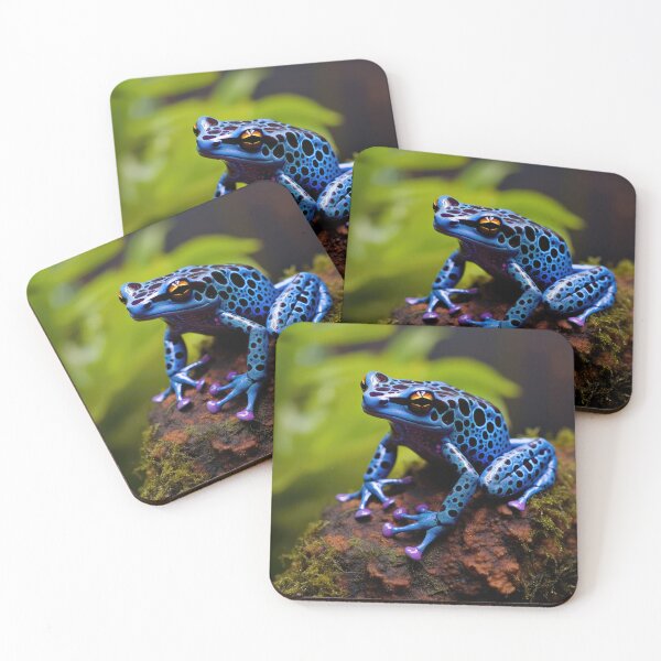 Item preview, Blue Poison Dart Frog 01 designed and sold by Elisabeth Lucas.