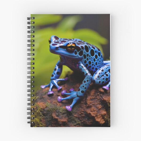 Item preview, Blue Poison Dart Frog 01 designed and sold by Elisabeth Lucas.