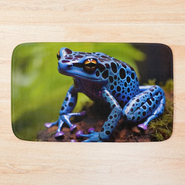 Item preview, Blue Poison Dart Frog 01 designed and sold by Elisabeth Lucas.