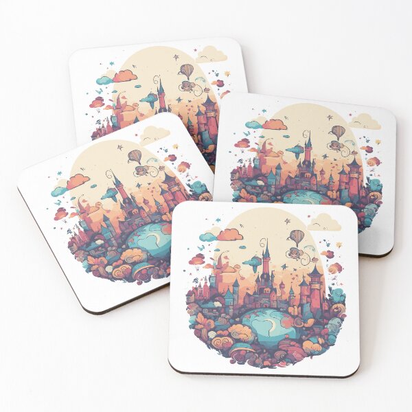 Item preview, Whimsical Castle Dreams: The Tower of Time designed and sold by TrendyMingle.