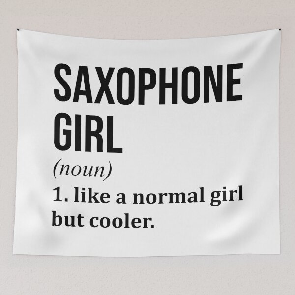 Item preview, Saxophone Girl Definition Saxophone designed and sold by XCIV.