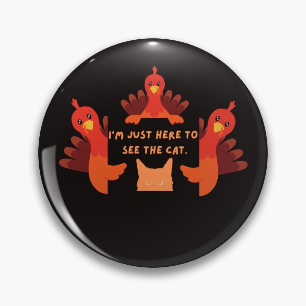 Item preview, Funny Cat Thanksgiving! designed and sold by ValsCrazyCats.
